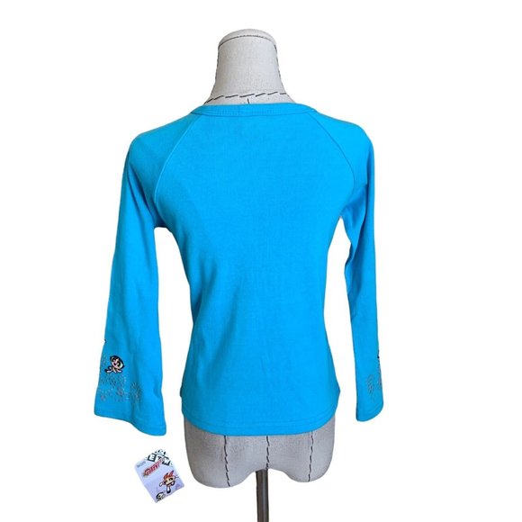 NWT Vintage Y2K 2000 POWERPUFF Girls Kids Character Cartoon Network Top T Shirt - Picture 4 of 11